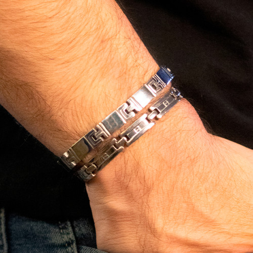 Pulseira de Aço Hades 7.4mm 21cm