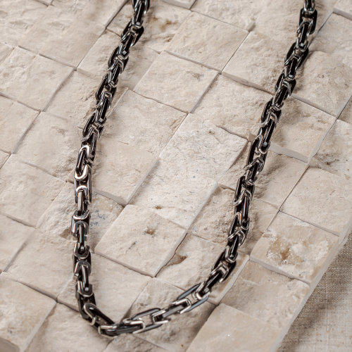 Corrente de Aço Elos Ovais com Travas 8.60mm 60cm IPB