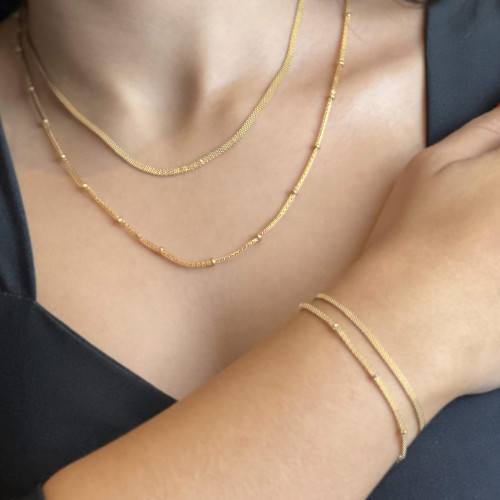 Colar de Aço Serena IPG 2.90mm 45cm