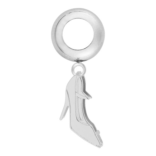 Berloque de Aço Salto Alto Dupla Face