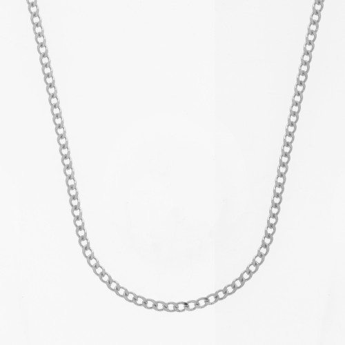 Corrente de Prata Groumet 1.9mm 60cm