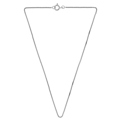 Corrente de Prata Veneziana Fina 0.70mm 50cm