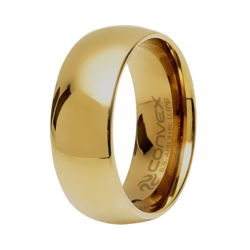 Aliança de Aço Amon Ultra Ipg 8mm