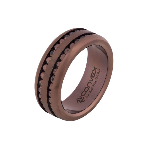 Aliança de Aço Troya Dupla 8mm U.IPBW