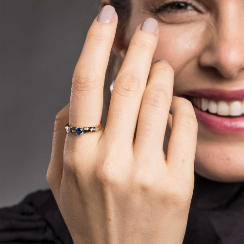 Anel de Formatura de Ouro 18k