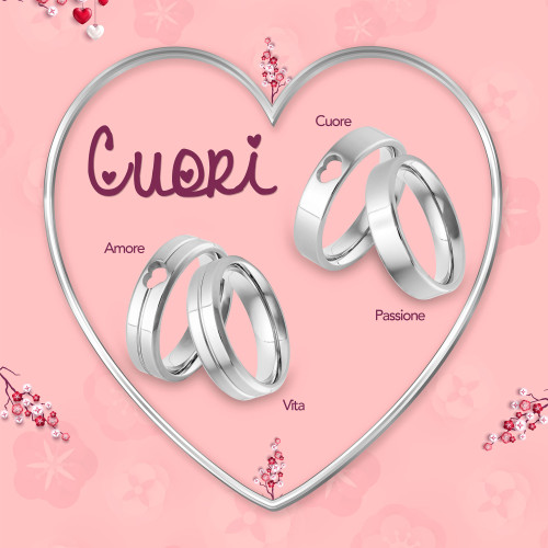 Aliança de Aço Vita 6mm