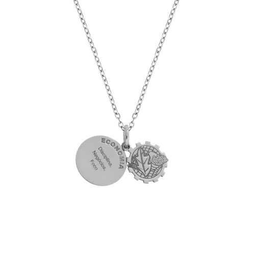 Colar de Aço da Profissão Economia 50cm