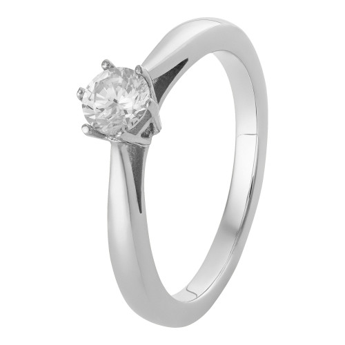 Anel de Aço Solitário Bali com Zircônia