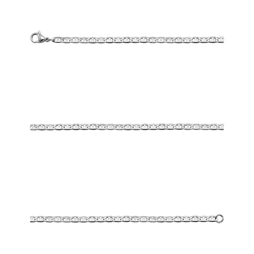 Pulseira de Aço Piastrini 1,75mm 21cm