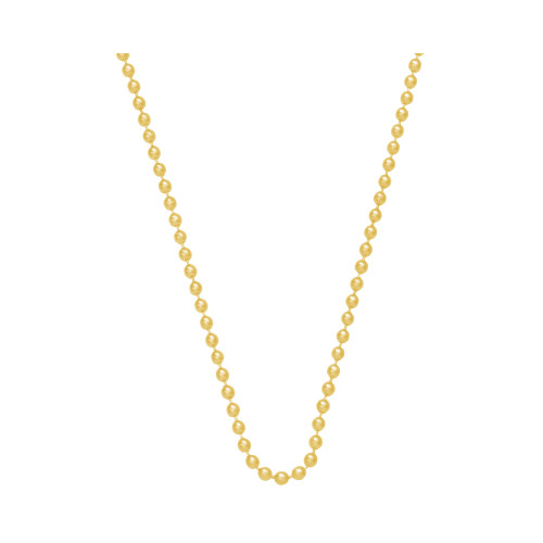 Corrente de Aço Bola Bola 2.50mm 50cm Gold IPG