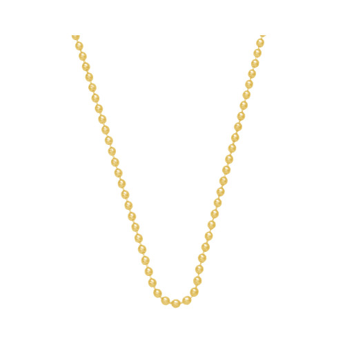 Corrente de Aço Bola Bola 1.90mm 70cm Gold IPG