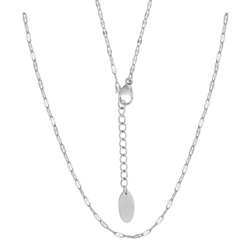 Corrente de Aço Carambola 37cm com extensor mais 5cm