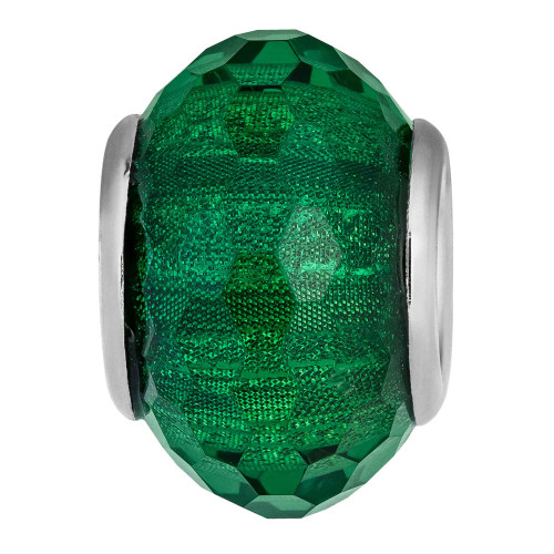 Berloque de Aço Separador Green Coleção Steel Dreams