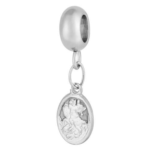 Berloque de Aço São Jorge Coleção Steel Dreams