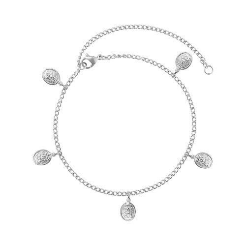 Pulseira Aço GLAM Groumet São Miguel 0.9x0.7mm 21cm-1