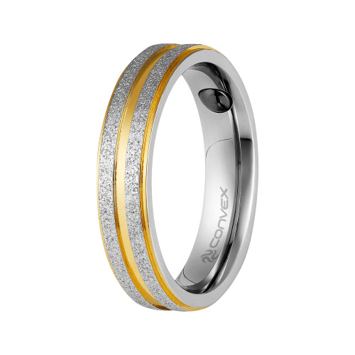 Aliança de Aço Magnet Ipg com Gtr 5mm