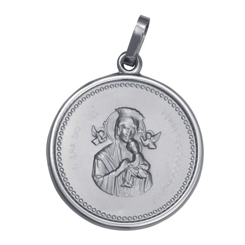 Pingente de Aço NSra. do Perpétuo Socorro 50mm