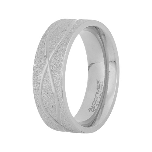 Aliança de Aço Infinity 7mm