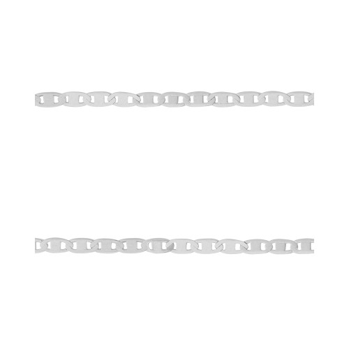 Corrente de Prata Piastrini 1.60mm 70cm
