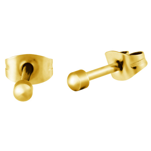 Brinco de Aço Bolinha 2.8mm IPG