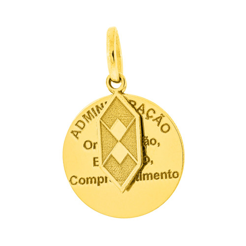 Pingente de Aço Profissão Administrador de Empresa IPG