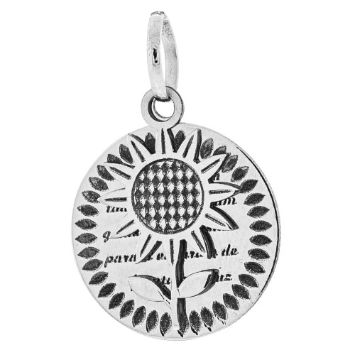 Pingente de Aço Girassol Coleção For Me 18mm