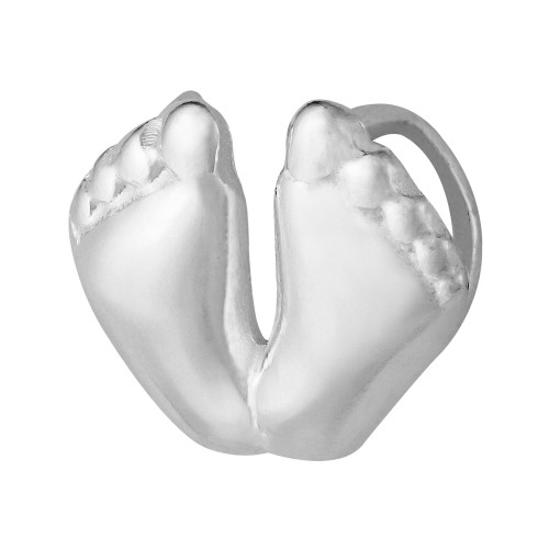 Pingente de Prata Pezinhos Baby