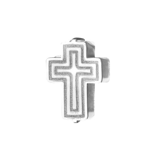 Pingente de Aço Hit Cruz 16.5mm