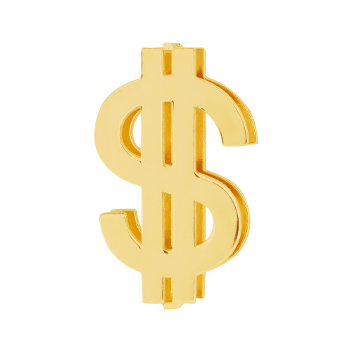 Pingente de Aço Hit Cifrão 11.5mm Gold IPG