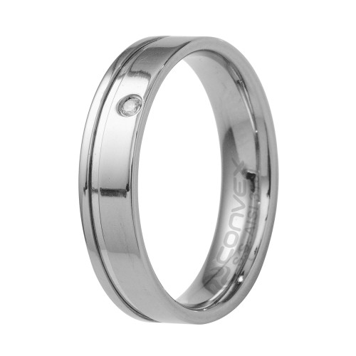Aliança de Aço Plus Light com Zircônia 6mm