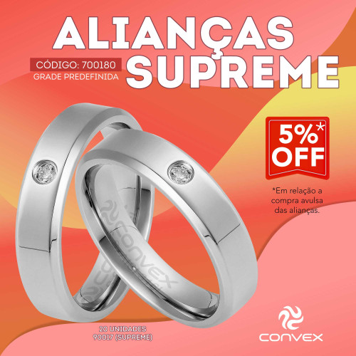 Combo Alianças Supreme