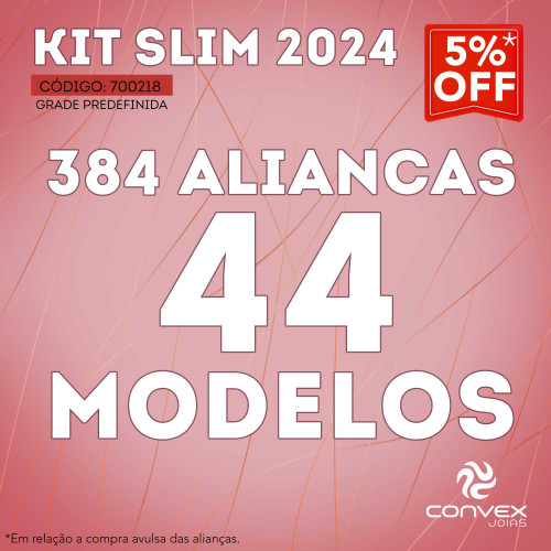 Combo 384 Alianças de Aço