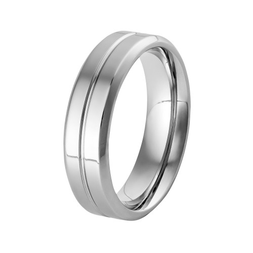 Aliança de Aço Vita 6mm