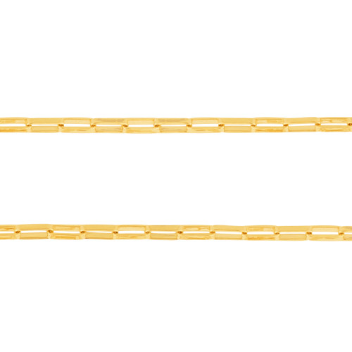 Corrente de Prata Cartier Revestida com ouro 18k 1.05mm 70cm